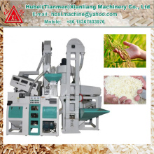 Portable complete small rice milling machine